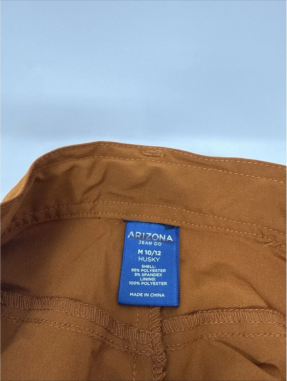 Arizona Jean Co Husky Size Medium 10/12 Orangish Color